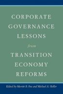 Merritt B. Fox (Ed.) - Corporate Governance Lessons from Transition Economy Reforms - 9780691138312 - V9780691138312