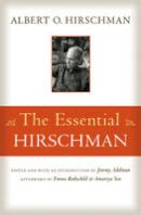 Albert O. Hirschman - The Essential Hirschman - 9780691165677 - V9780691165677