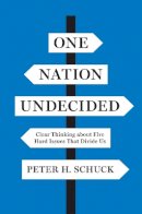 Peter H. Schuck - One Nation Undecided: Clear Thinking about Five Hard Issues That Divide Us - 9780691167435 - V9780691167435