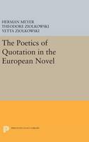 Herman Meyer - The Poetics of Quotation in the European Novel - 9780691649351 - V9780691649351