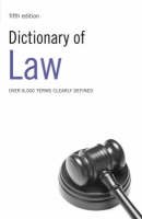 Unknown - Dictionary of Law - 9780713683189 - V9780713683189