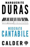 Marguerite Duras - Moderato Cantabile - 9780714544557 - V9780714544557