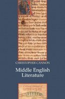 Christopher Cannon - Middle English Literature - 9780745624419 - V9780745624419