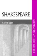 Gabriel Egan - Shakespeare - 9780748623716 - V9780748623716