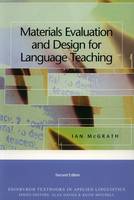 Ian Mcgrath - Materials Evaluation and Design for Language Teaching (Edinburgh Textbooks in Applied Linguistics) - 9780748645671 - V9780748645671