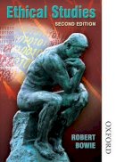 Robert A Bowie - Ethical Studies - 9780748780792 - V9780748780792