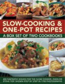Catherine Atkinson - Slow-Cooking & One-Pot Recipes: A box set of two cookbooks: 400 fantastic dishes for the slow cooker, oven or stove top, shown step by step in 1700 photographs - 9780754823643 - V9780754823643