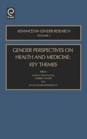 Marcia Texler Segal - Gender Perspectives on Health and Medicine: Key Themes - 9780762310586 - V9780762310586