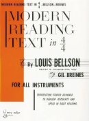 Louis Bellson - Modern Reading Text in 4/4 For All Instruments - 9780769233772 - V9780769233772