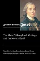 Jacobi, Friedrich Heinrich; Giovanni, George Di - Main Philosophical Writings and the Novel Allwill - 9780773536296 - V9780773536296