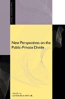 Law Commission Of Canada - New Perspectives on the Public-Private Divide - 9780774810425 - V9780774810425