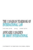 Don M. Mcrae (Ed.) - The Canadian Yearbook of International Law, Vol. 47, 2009 - 9780774819879 - V9780774819879