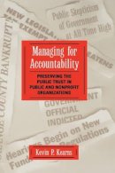 Kevin P. Kearns - Managing for Accountability - 9780787902285 - V9780787902285