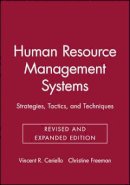 Vincent R. Ceriello - Human Resource Management Systems: Strategies, Tactics, and Techniques - 9780787945367 - V9780787945367