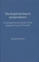 Daved Muttart - Empirical Gap in Jurisprudence: A Comprehensive Study of the Supreme Court of Canada - 9780802091598 - V9780802091598