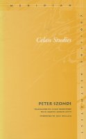Peter Szondi - Celan Studies - 9780804744027 - V9780804744027