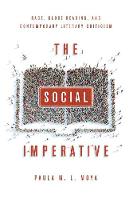 Paula L. Moya - The Social Imperative: Race, Close Reading, and Contemporary Literary Criticism - 9780804797023 - V9780804797023