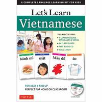 Linh Doan - Let's Learn Vietnamese Kit: A Complete Language Learning Kit for Kids (64 Flashcards, Audio CD, Games & Songs, Learning Guide and Wall Chart) - 9780804846967 - V9780804846967