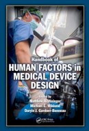  - Handbook of Human Factors in Medical Device Design - 9780805856279 - V9780805856279