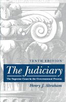 Abraham - The Judiciary. Supreme Court in the Governmental Process.  - 9780814706534 - V9780814706534