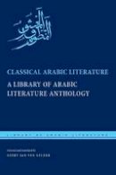Van Gelder, Geert Jan - Classical Arabic Literature - 9780814738269 - V9780814738269