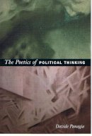 Davide Panagia - Poetics Political Thinking - 9780822337188 - V9780822337188
