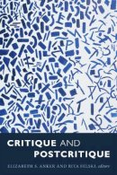 Elizabeth S. Anker - Critique and Postcritique - 9780822363613 - V9780822363613