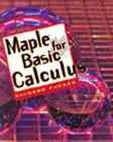 Richard Parker - Maple for Basic Calculus (Trade/Tech Mathematics S.) - 9780827374089 - KEX0160651