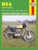 Haynes, John - BSA Unit Singles Owners Workshop Manual, No. 127: '58-'72 - 9780856961274 - V9780856961274
