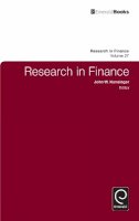 John W. Kensinger - Research in Finance - 9780857245410 - V9780857245410