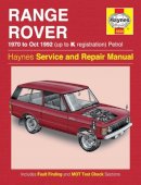 Haynes Publishing - Range Rover V8 Petrol: 70-92 - 9780857335999 - V9780857335999