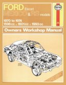 Haynes Publishing - Ford Escort Mk I Mexico, RS 1600 & RS 2000 (70 - 74) Haynes Repair Manual - 9780857336576 - V9780857336576