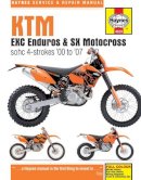 Haynes Publishing - KTM EXC Enduros & SX Motocross sohc 4-strokes (00 - 07) - 9780857339591 - V9780857339591