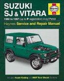 Haynes Publishing - Suzuki SJ Series, Samurai & Vitara (4-cyl) Petrol (82 - 97) Haynes Repair Manual - 9780857339928 - V9780857339928