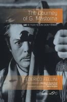 Federico Fellini - The Journey of G. Mastorna - 9780857459701 - V9780857459701
