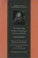 D Saunders - The Whole Duty of Man According to the Law of Nature - 9780865973749 - V9780865973749