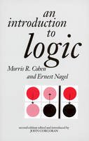 Morris R. Cohen - An Introduction to Logic - 9780872201446 - V9780872201446