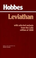 Thomas Hobbes - Leviathan: With Selected Variants from the Latin Edition of 1668 - 9780872201774 - V9780872201774