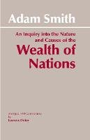 Adam Smith - An Inquiry into the Nature and Causes of the Wealth of Nations - 9780872202047 - V9780872202047