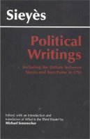 Emmanuel Sieyes - Political Writings - 9780872204300 - V9780872204300