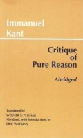 Immanuel Kant - Critique of Pure Reason - 9780872204485 - V9780872204485