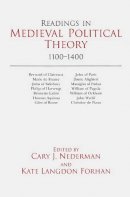 Nederman - Readings in Medieval Political Theory - 9780872204881 - V9780872204881