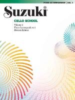 Alfred Publishing Staff - Suzuki Cello School, Piano Accompaniment: Volume 3 - 9780874874846 - V9780874874846