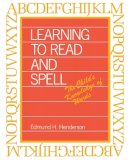 Edmund Henderson - Learning to Read & Spell - 9780875805269 - V9780875805269