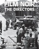 Alain Silver - Film Noir, The Directors - 9780879103941 - V9780879103941