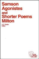 John Milton - Samson Agonistes, and Shorter Poems (Crofts Classics) - 9780882950587 - V9780882950587
