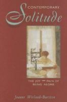 Joanne Weiland-Burston - Contemporary Solitude: Joy and Pain - 9780892540334 - KEX0211621