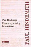 Paul Hindemith - Elementary Training for Musicians (2nd Edition) - 9780901938169 - V9780901938169