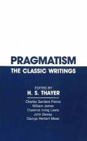 Thayer - Pragmatism - 9780915145379 - V9780915145379