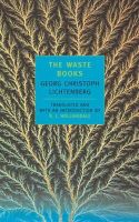 Georg Christoph Lichtenberg - The Waste Books - 9780940322509 - V9780940322509